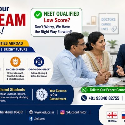 Low NEET score MBBS Abroad for Jharkhand Students